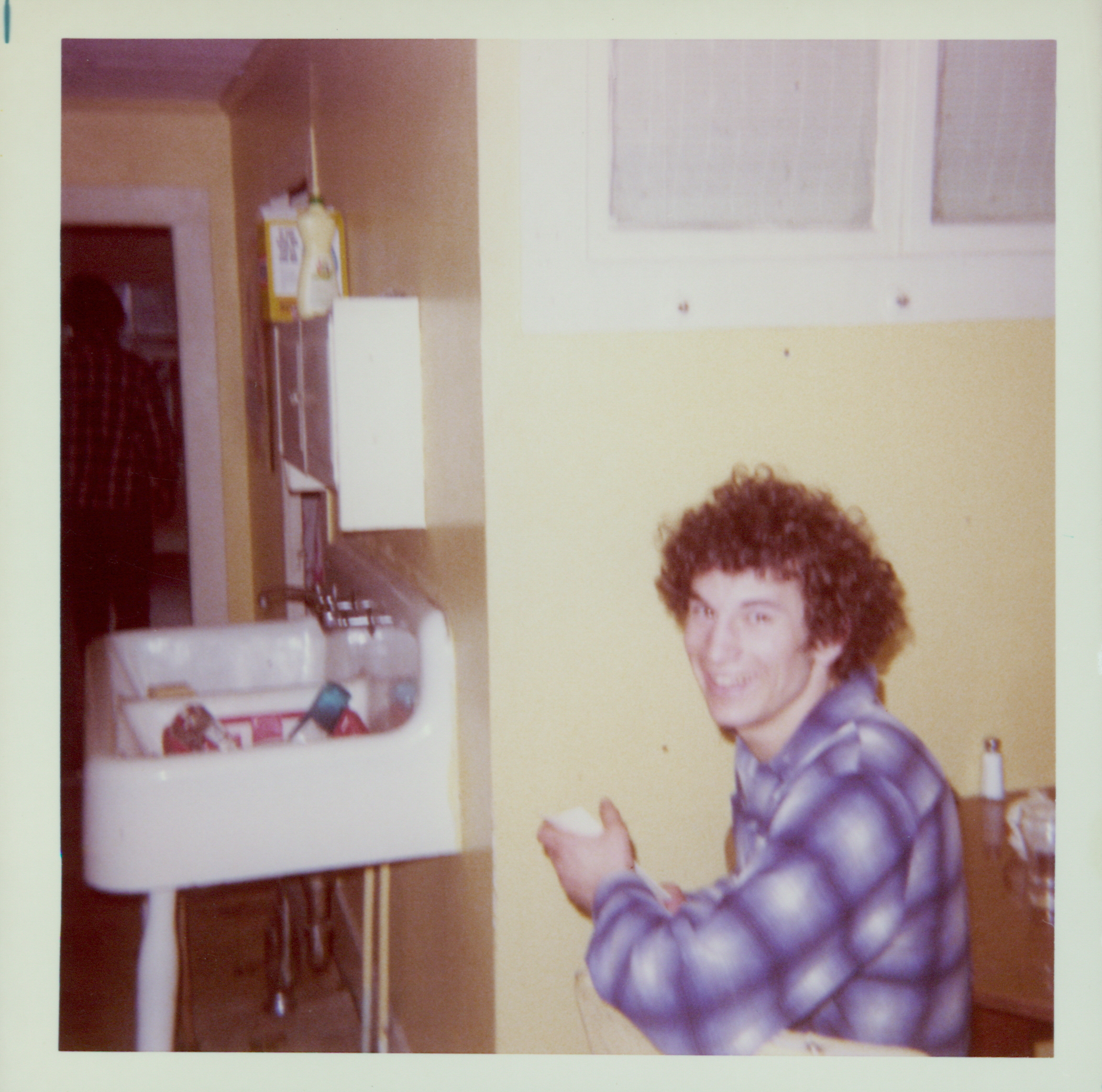 1974 Ron Page at home