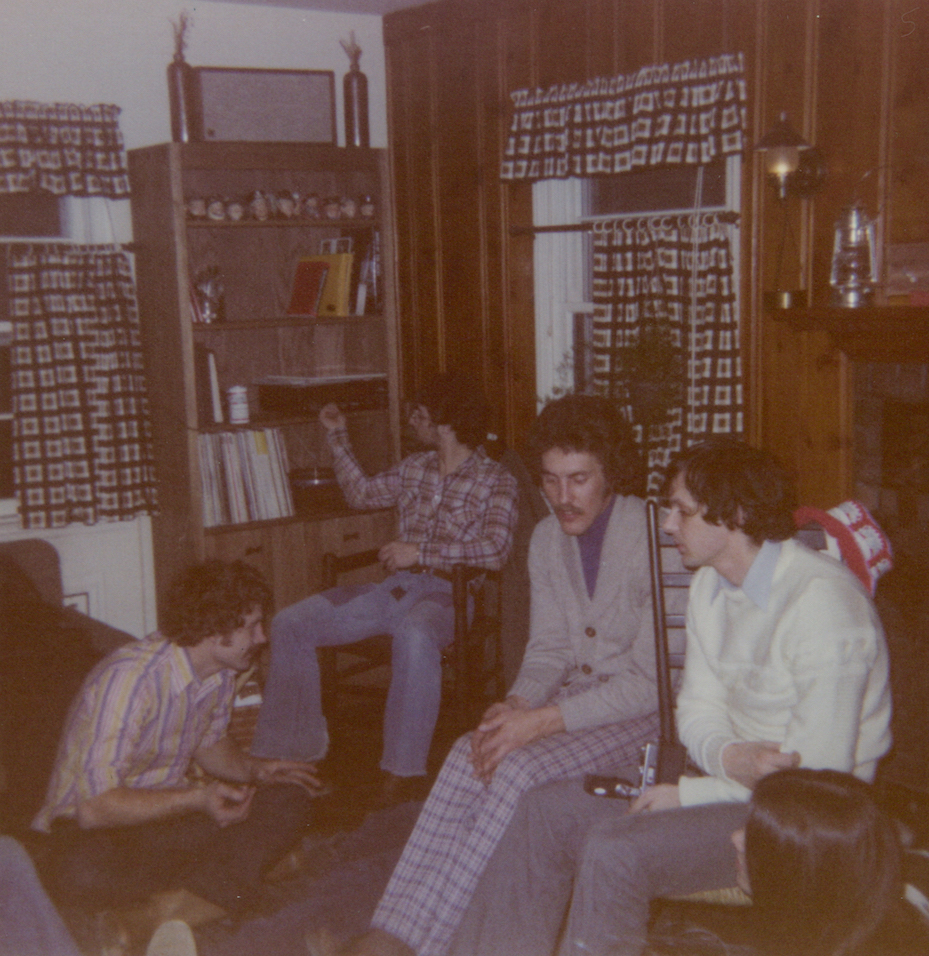 1975 Magua’s RPI Princeton hockey game - Babbick, Ridley, Topo, Adasczik