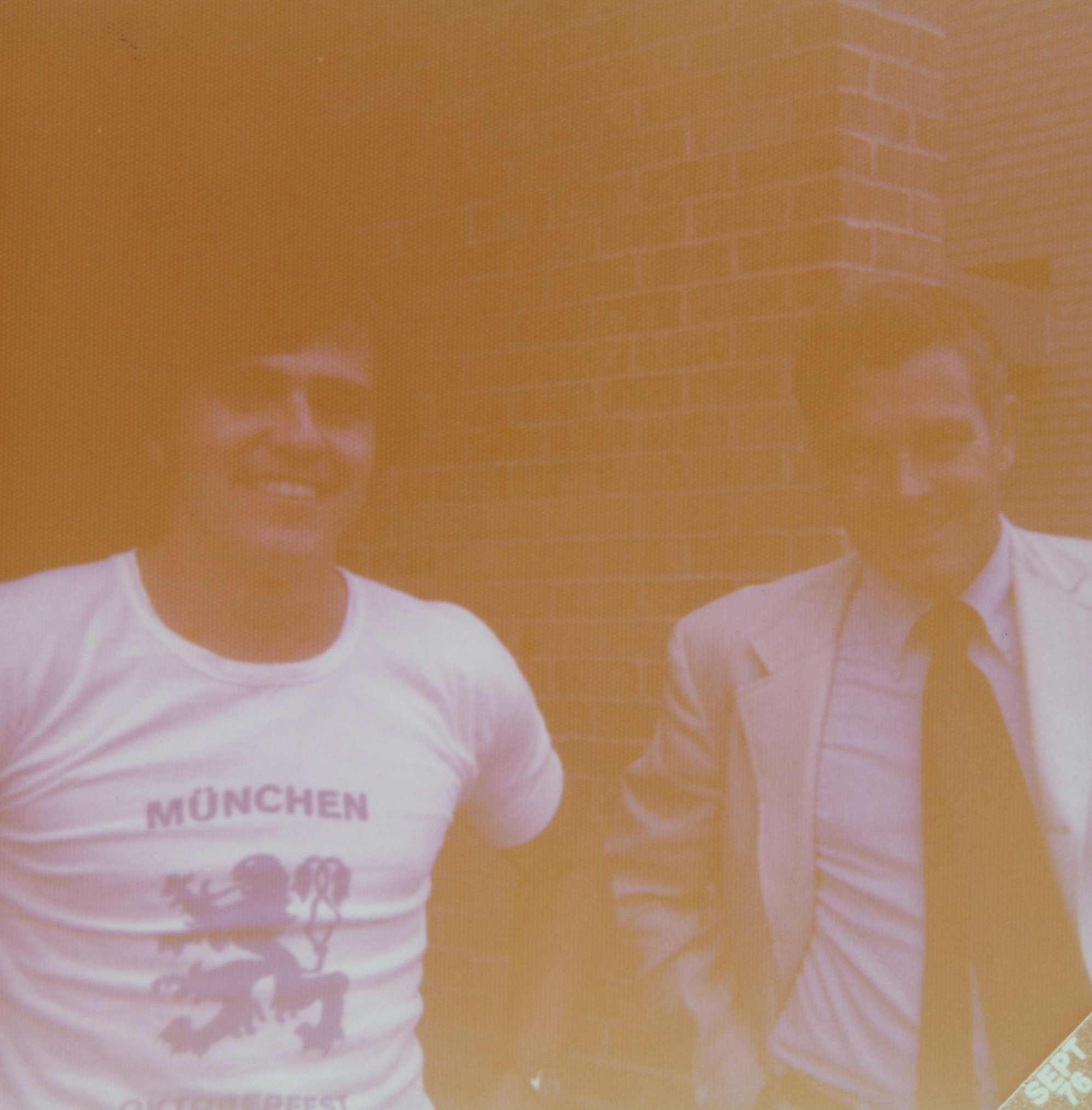 1976 Reynolds and Bill Moller (’54) in Ann Arbor