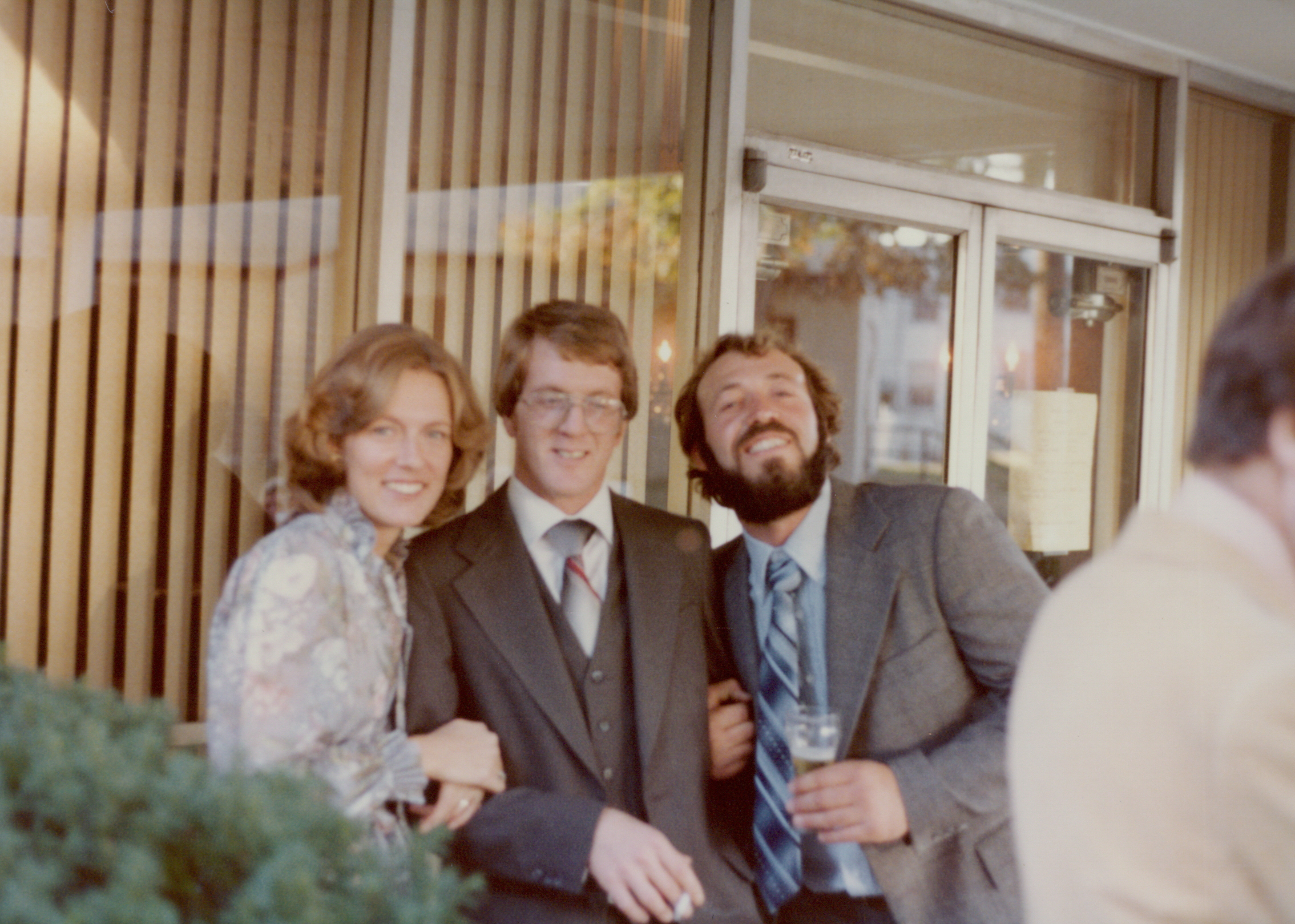 1980 Hoppers wedding, Rhodi, Marty and Lips