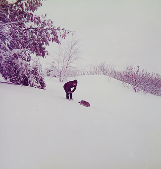 bernard 1973 in winter